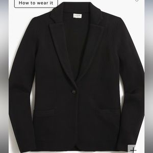 JCrew sweater blazer